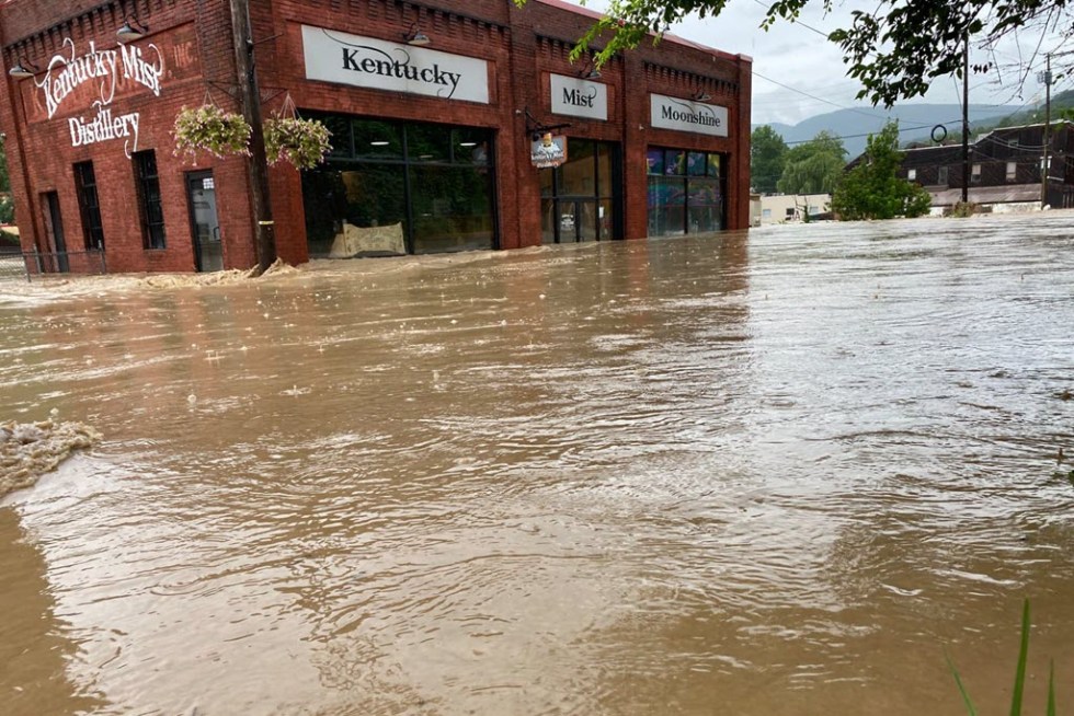 Kentucky Mist Distillery - Whitesburg, Kentucky, The Flood of 2022